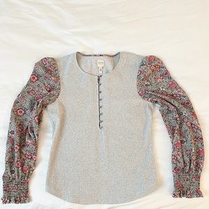 La Vie Rebecca Taylor Long Sleeve Camilla Top